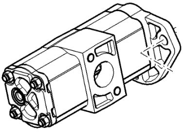 John Deere RE569955: Transmission Hydraulic Pump