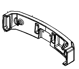 John Deere TCU27597: Rear Bumber