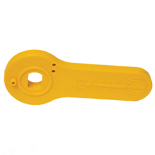 Banjo VS20152SH: 2" Short Handle-Yellow-Stubby
