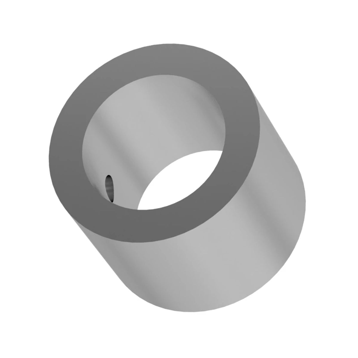 John Deere W23920: Cylindrical Alloy Bushing with Hole