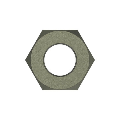 John Deere W50958: Hexagonal Lock Nut, 1"
