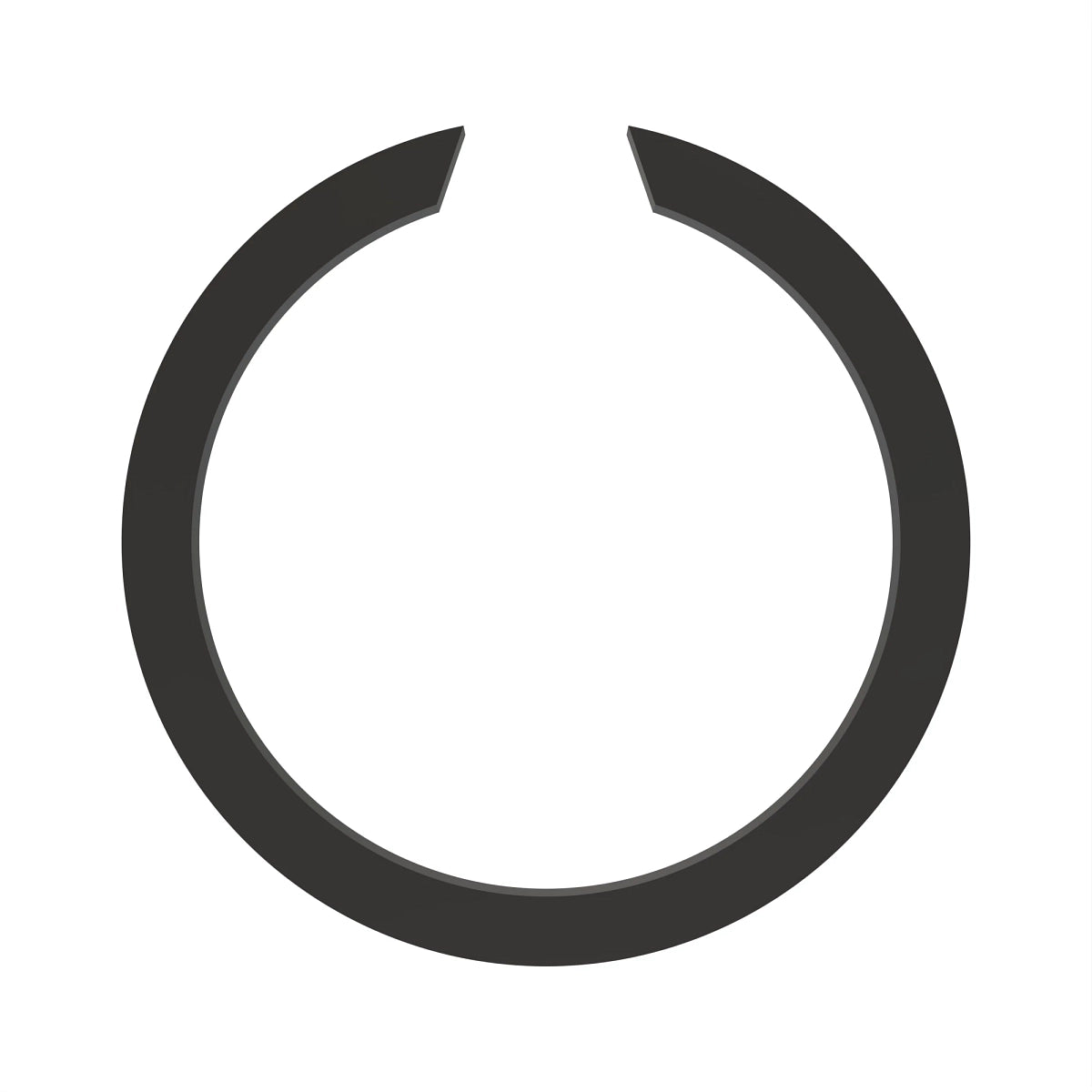 John Deere YZ100523: External Snap Ring