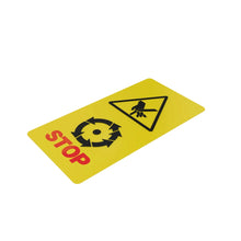 John Deere Z59868: Straw Chopper Warning Label
