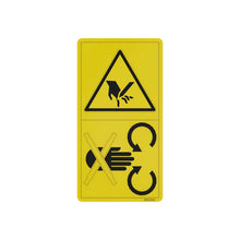John Deere Z60332: Mechanial Cut Shear, Safety Sign Label