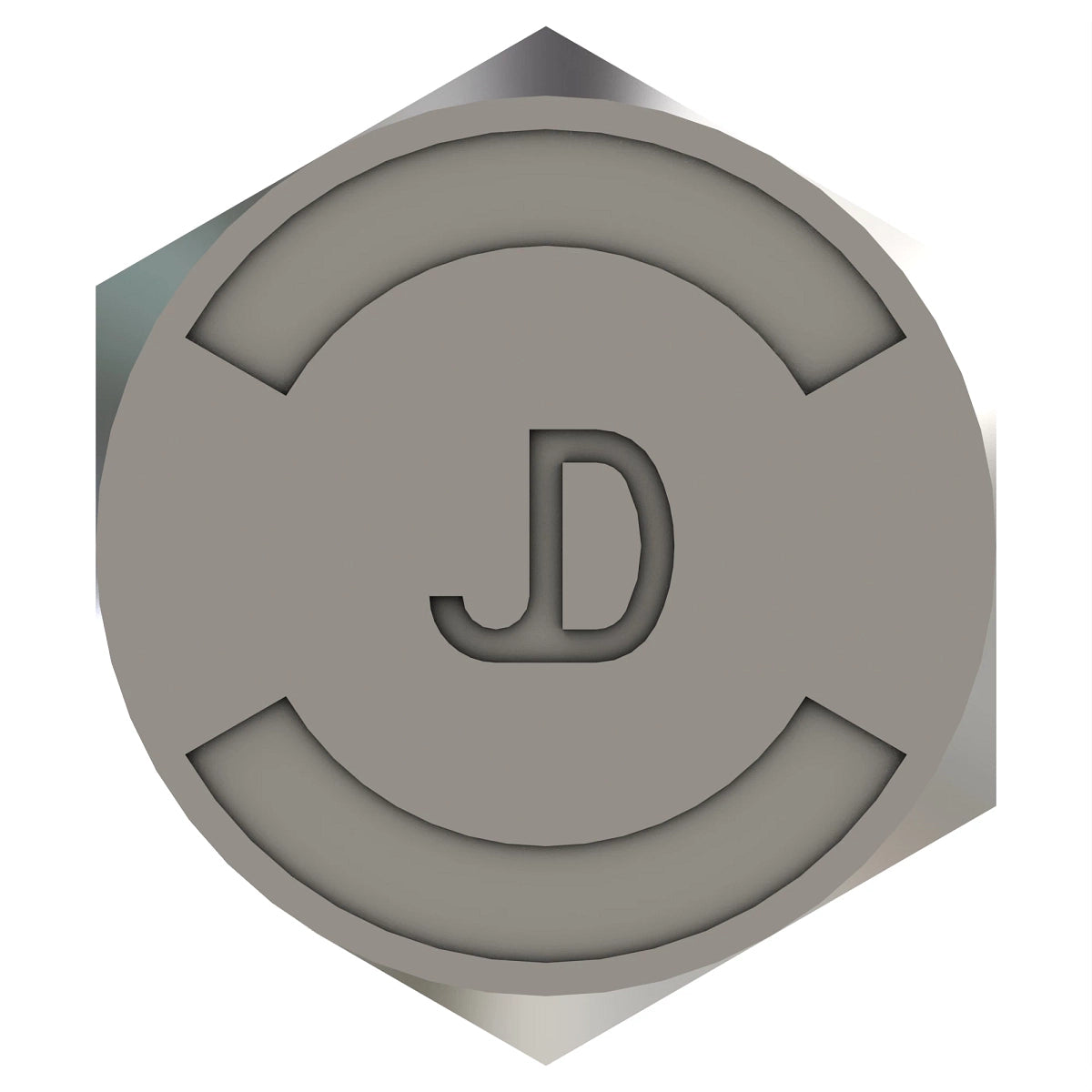 John Deere Z69650: Hexagonal Head Shoulder Screw, M16 X 38