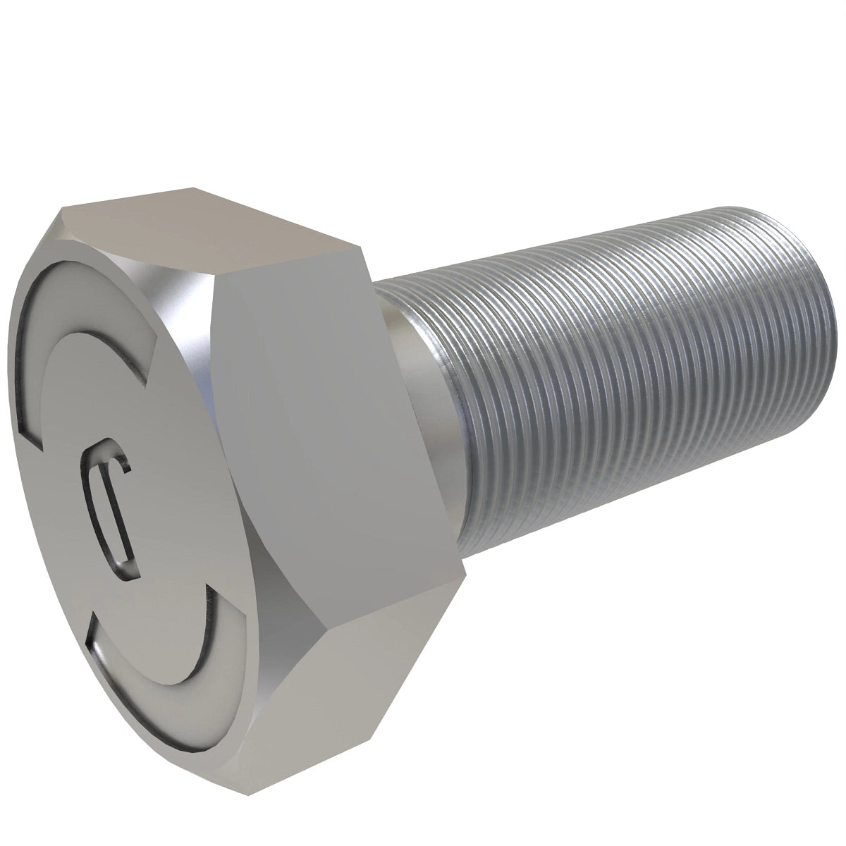 John Deere Z69650: Hexagonal Head Shoulder Screw, M16 X 38