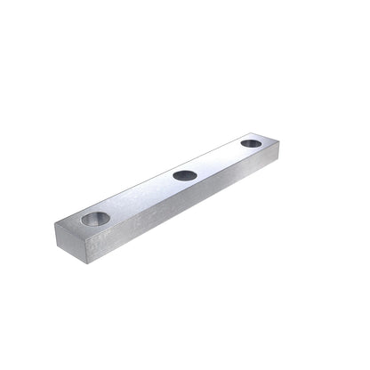 John Deere Z72498: Wide Knife Threaded Bar Plate