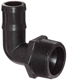 Banjo HB200/150-90: 90Â° Hose Barb Fitting - 2" MPT x 1 1/2" Hose Barb