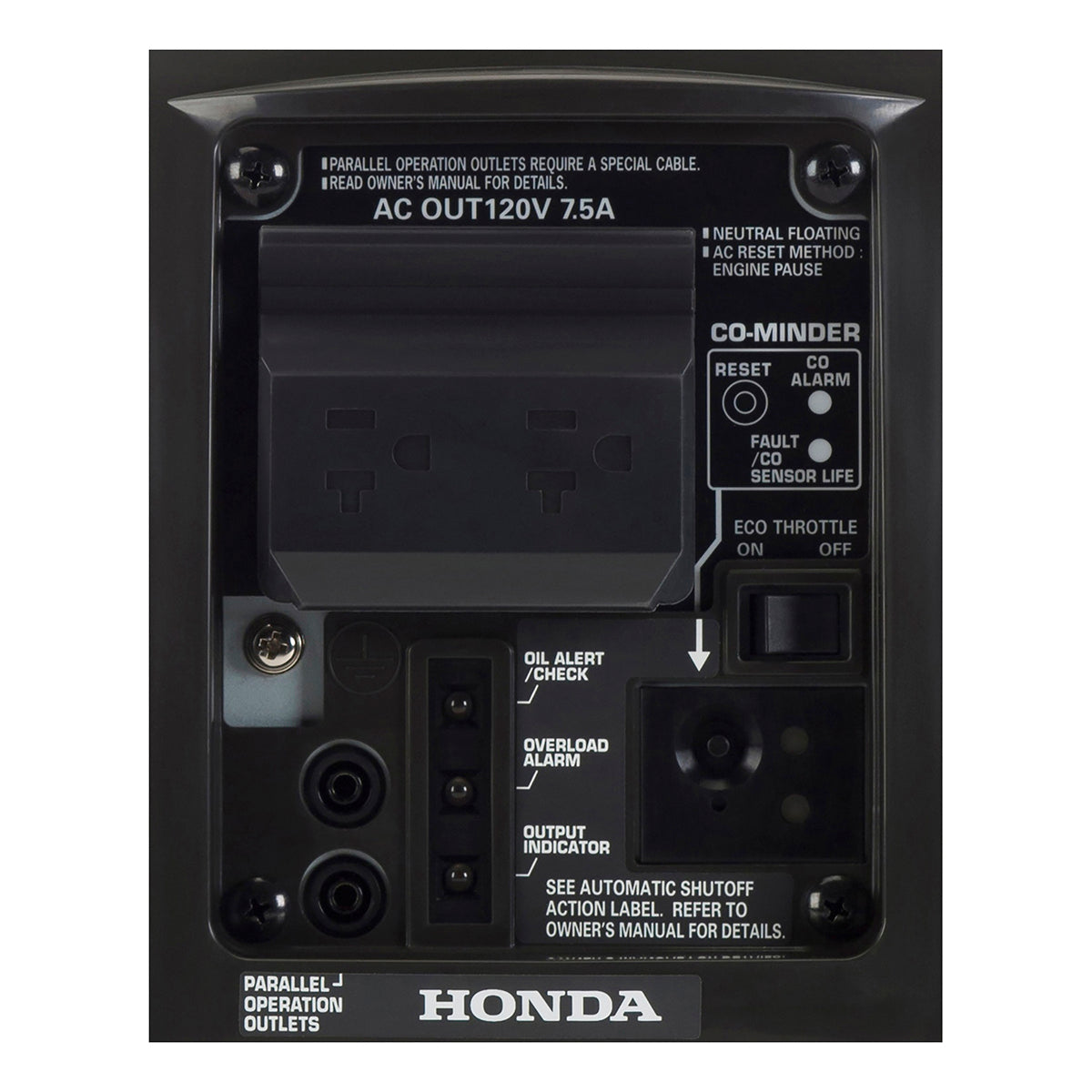 Honda EU1000i: 1000 watt 120V Inverter Generator