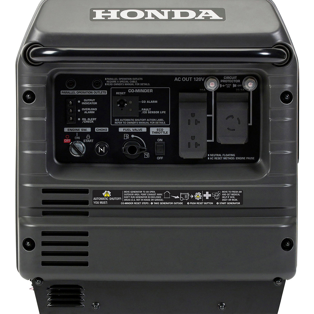 Honda EU3000iS: 3000 watt 120V Inverter Generator