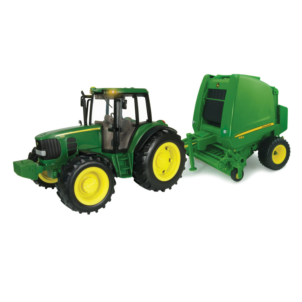 1/16 Big Farm Tractor & Baler