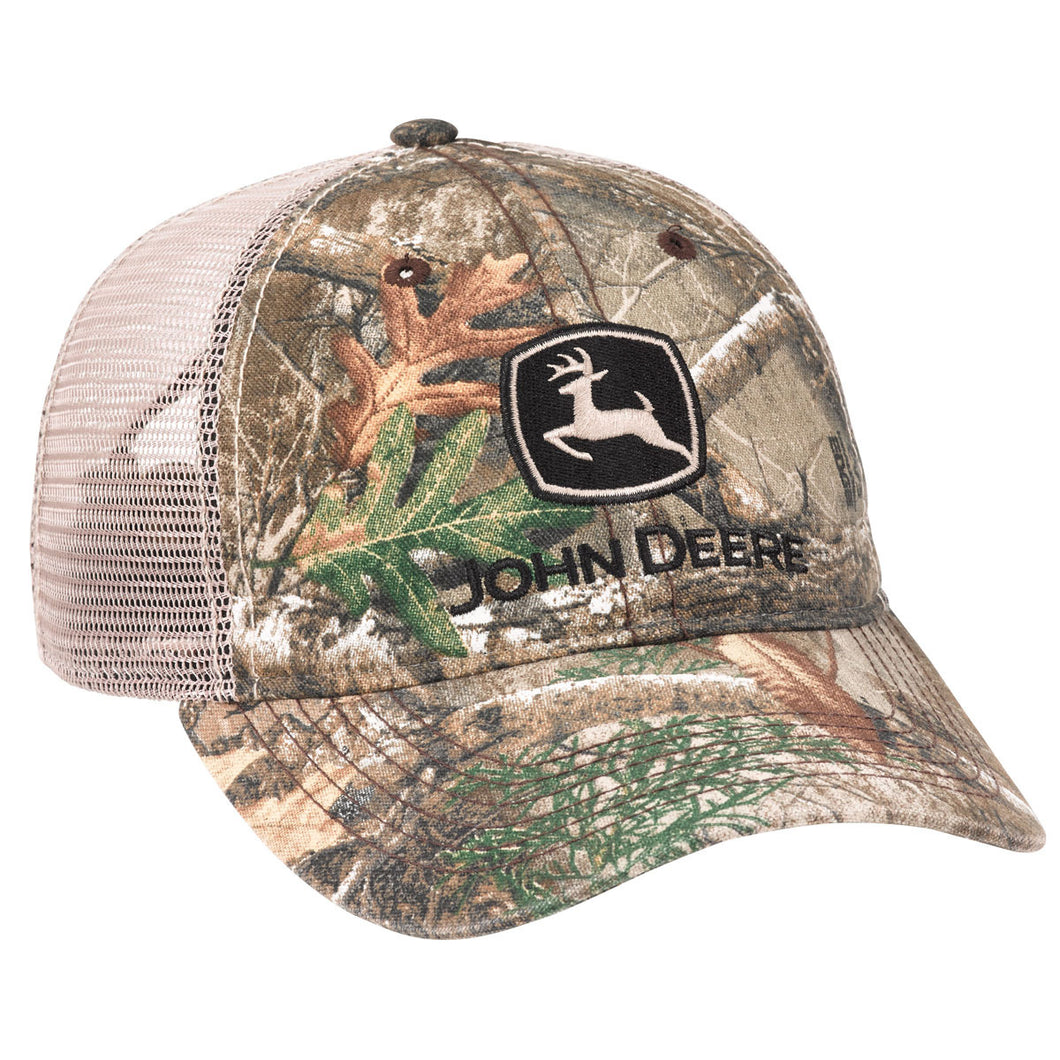 John Deere Camo with Mesh Cap