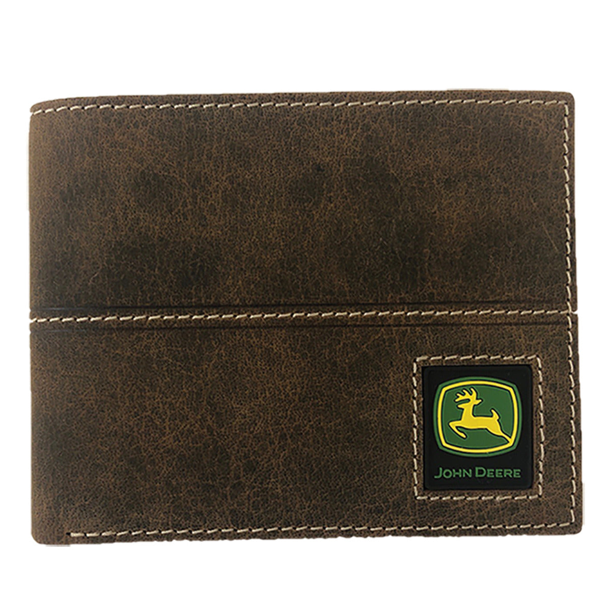 Mens Distressed Leather Bifold
