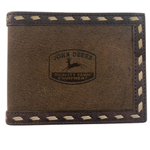 Mens Leather Laced Bifold Wallet