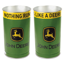 Green Trademark Wastebasket