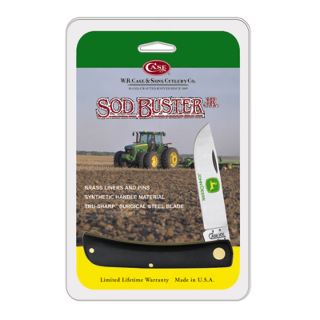 Black Sod Buster Jr Pocket Knife
