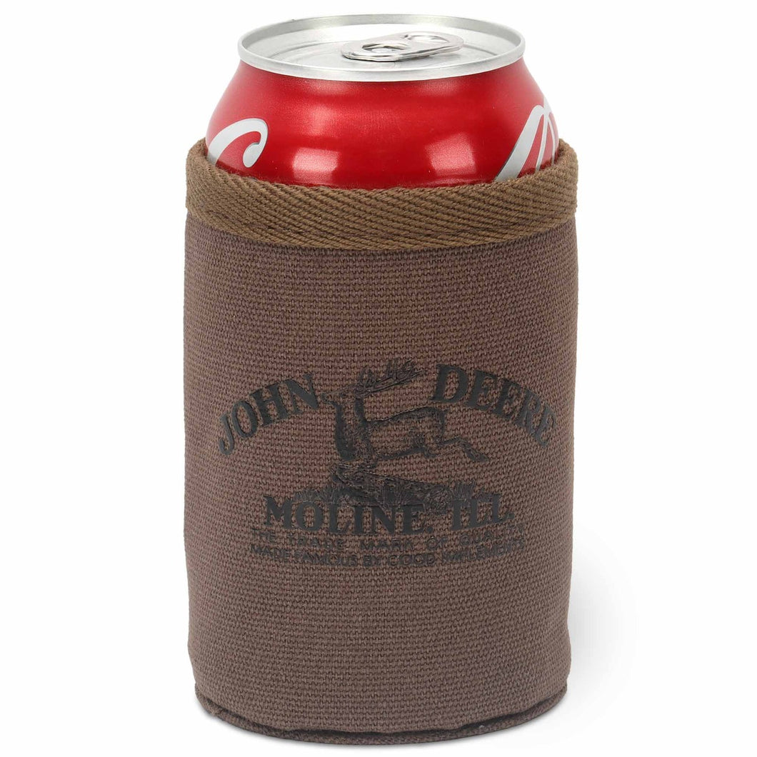 JD Logo Classic Canvas Can Cooler