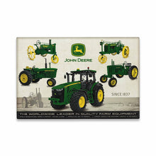 Farm Equipment Collage Metal Sign