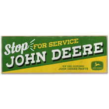 Stop for Service Wood Sign