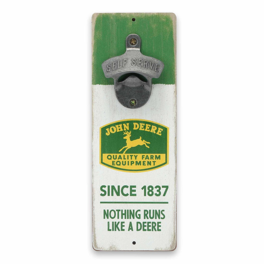 JD Like a Deere Wall Bottle Opener