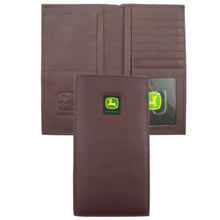 John Deere Checkbook Holder w/Logo Patch