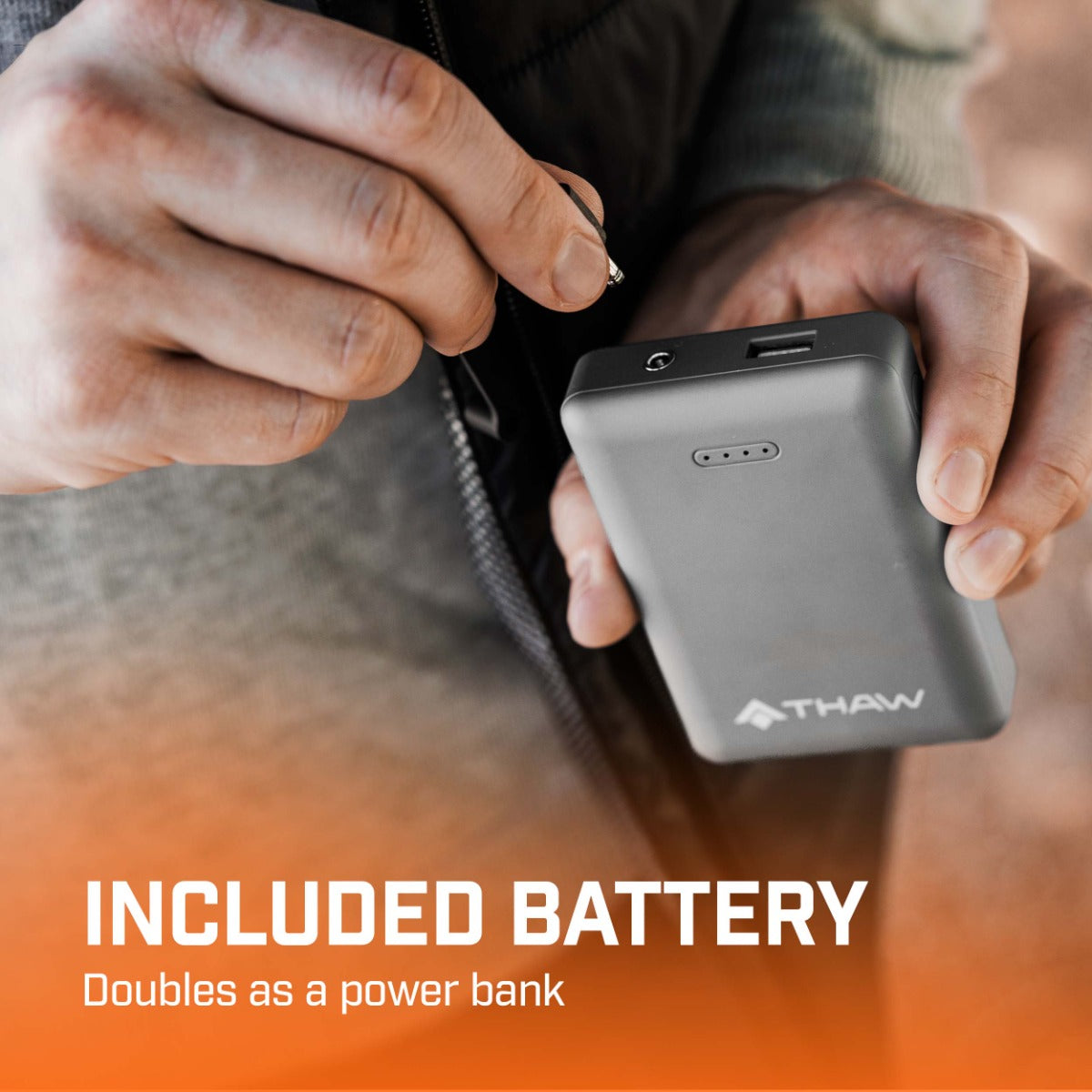 THAW Rechargeable Men's Heated Vest