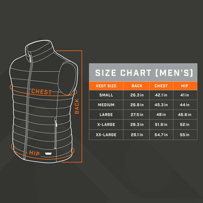 THAW Rechargeable Men's Heated Vest