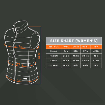 THAW Rechargeable Women's Heated Vest