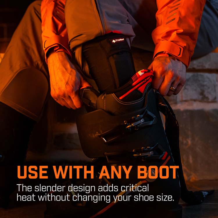 THAW Rechargeable Heated Oversock