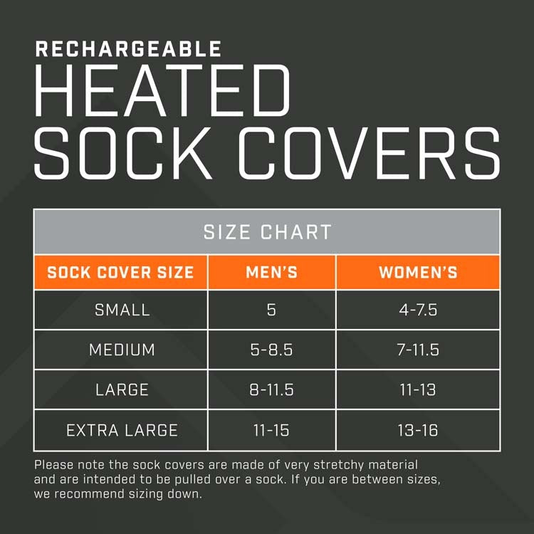 THAW Rechargeable Heated Oversock