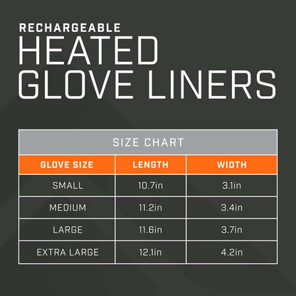 THAW Rechargeable Heated Glove Liner