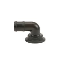 Banjo M200150BRB90: 2" Flange X 1 1/2" 90° Hose Barb Elbow