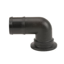 Banjo M200BRB90: 2" Flange X 2" 90° Hose Barb Elbow