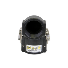 Banjo 200D90: 2" 90° Female Coupler X 2" Female Thread Poly Cam Lever Coupling