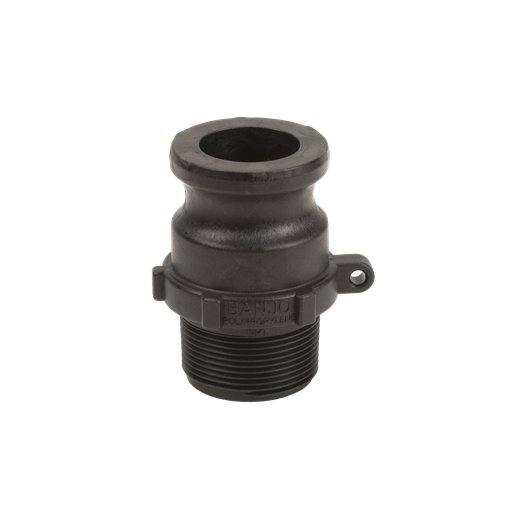 Banjo 150F: 1 1/2" Male Adapter X 1 1/2" Male Thread Poly Cam Lever Coupling