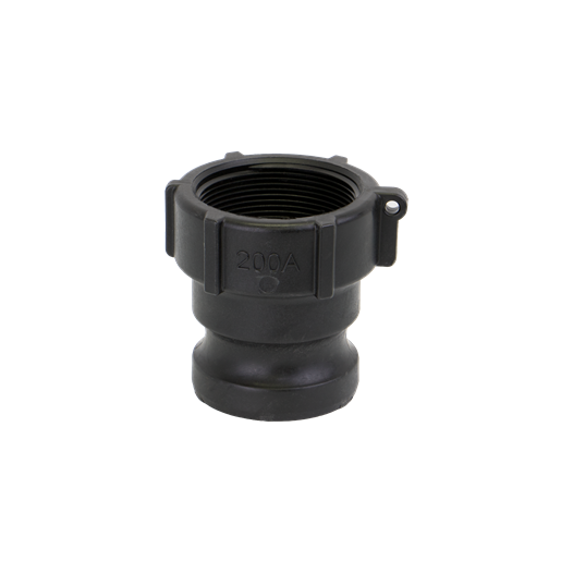 Banjo 200A90: 2" Male Adapter X 2" Female Thread Poly Cam Lever Coupling