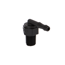 Banjo HB025-90: Â¼" Male Thread X Â¼" 90Â° Hose Barb