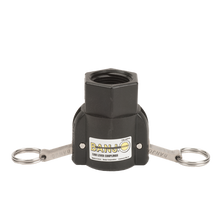 Banjo 100D: 1" Female Coupler X 1" Female Thread Poly Cam Lever Coupling