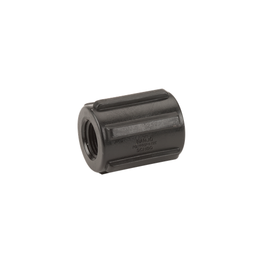 Banjo CPLG050:  1/2" Poly Pipe Coupling