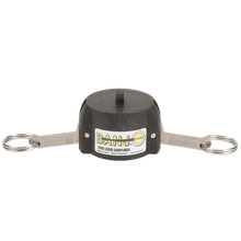 Banjo 150CAP: 1 1/2" Cap X Male Adapter Poly Cam Lever Coupling