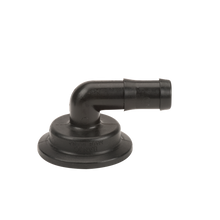 Banjo M200100BRB90: 2" Flange X 1" 90° Hose Barb Elbow