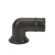 Banjo M300BRB90: 3" Flange X 3" 90° Hose Barb Elbow