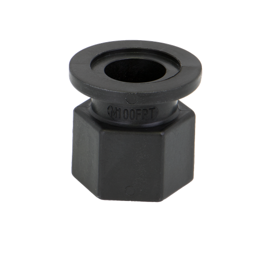 Banjo M100FPT: 1" Flange X 1" Female Thread