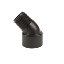 Banjo SL100-45: 1" 45Â° Poly Street Elbow