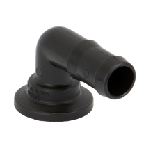 Banjo M100BRB90: 1" Flange X 1" 90Â° Hose Barb Elbow