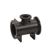 Banjo M220100TEE: 2" Full Port Flanged Tee X 1" Flanged Tee