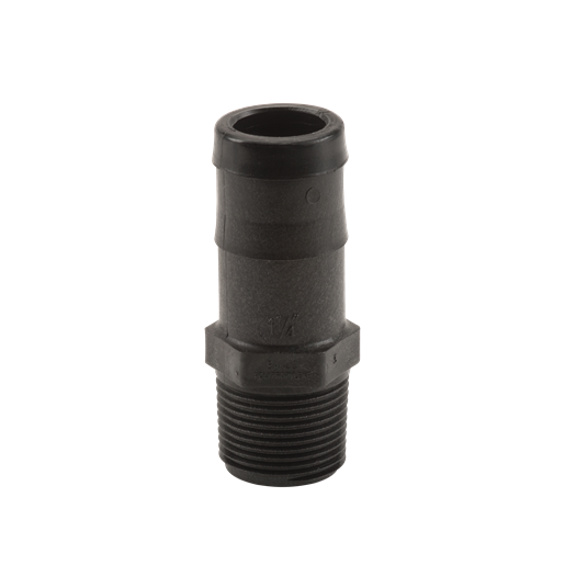 Banjo HB100-125: 1" Male Thread X 1Â¼" Hose Barb