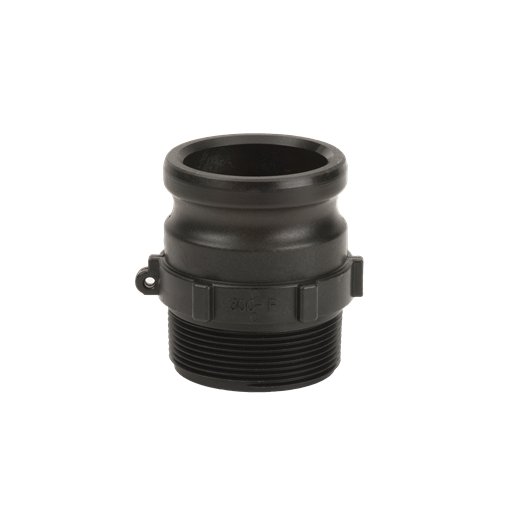 Banjo 300F: 3" Male Adapter X 3" Male Thread Poly Cam Lever Coupling