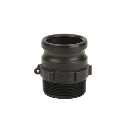 Banjo 300F: 3" Male Adapter X 3" Male Thread Poly Cam Lever Coupling