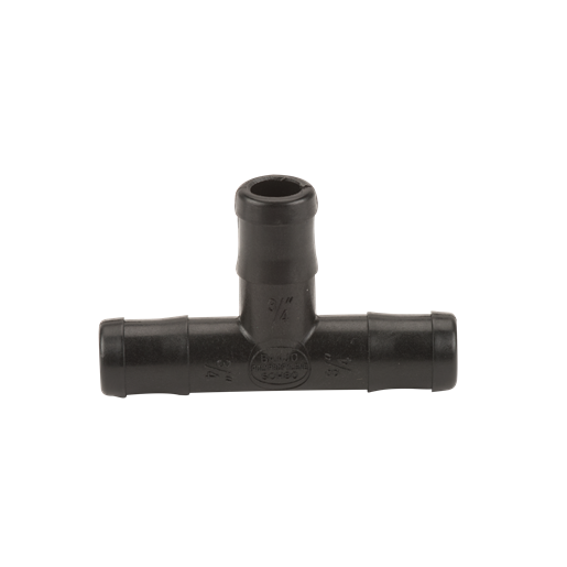 Banjo HBT075:  3/4" Hose Barb Tee